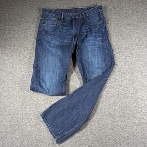 Levi's 569 Jeans Mens 34X34 Medium Blue Denim